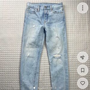 Levi's Wedgie distressed jeans 25